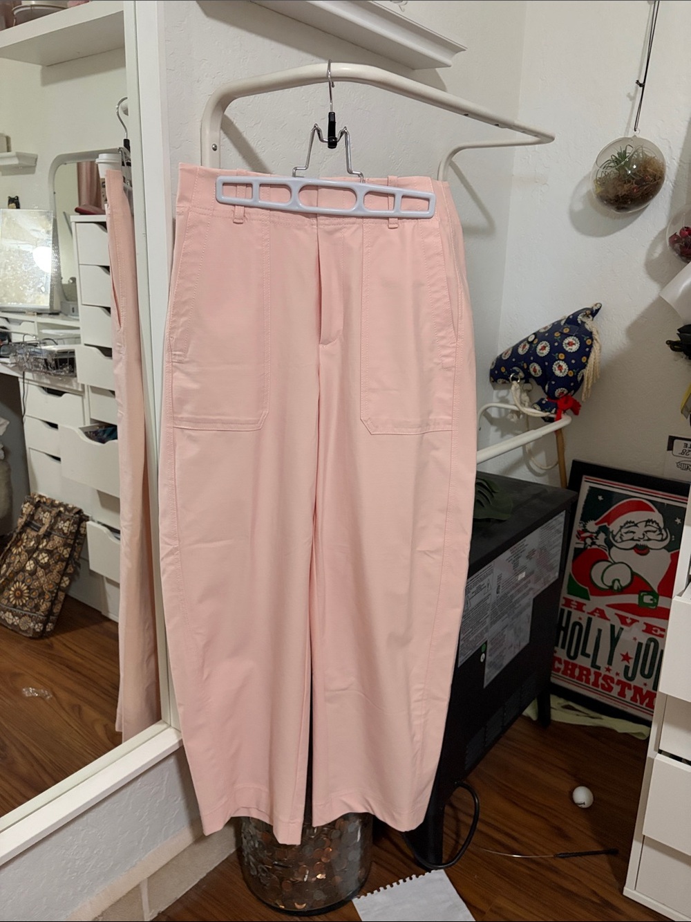 Athleta skyline HR cropped Barrel pants